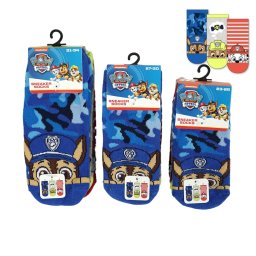 PAW PATROL Mancs Őrjárat gyerekzokni, 3 pár - különböző méretben Méret: 27 - 30