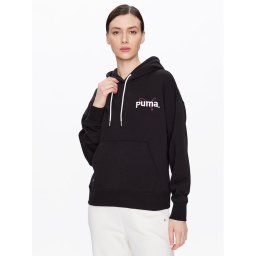 Puma Pulóver Teama 538378 Fekete Regular Fit