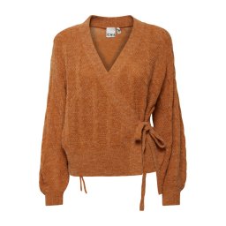 ICHI Sweater 20119713 Barna Regular Fit