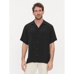 Jack&Jones Ing Jeff 12248386 Fekete Relaxed Fit
