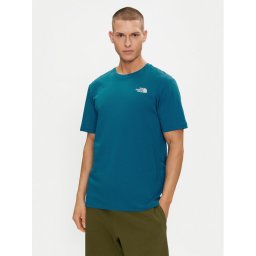 The North Face Póló Redbox NF0A87NV Kék Regular Fit