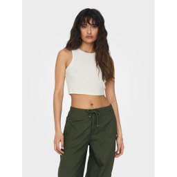 ONLY Felső Vilma 15282771 Fehér Slim Fit