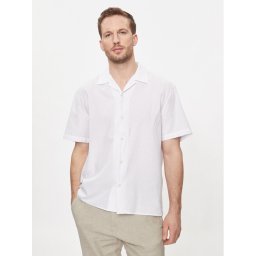 Selected Homme Ing New Linen 16092978 Fehér Relaxed Fit