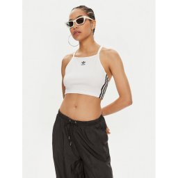 adidas Felső adicolor 3-Stripes IN8377 Fehér Slim Fit