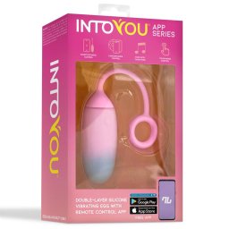 IntoYou - vibrációs tojás (APP-os) (lila)