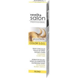 Venita Salon Color S.O.S. Azonnali Hajtőszínező Spray Szőke és Ősz Hajra 75ml