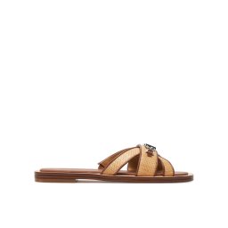 MICHAEL Michael Kors Papucs Tiffanie Flat Slide 40S4TFFS1D Barna