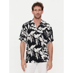 Jack&Jones Ing Jeff 12248408 Fekete Relaxed Fit