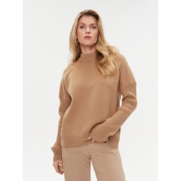 Boss Sweater Foltin 50501575 Bézs Relaxed Fit