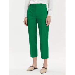 Tommy Hilfiger Szövet nadrág WW0WW40504 Zöld Straight Fit