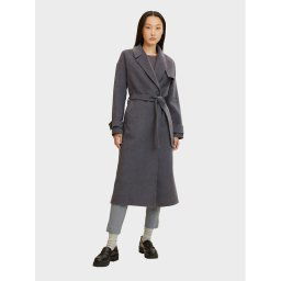 Tom Tailor Gyapjú kabát 1032464 Szürke Regular Fit