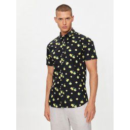 Jack&Jones Ing Sunshade 12249217 Fekete Slim Fit