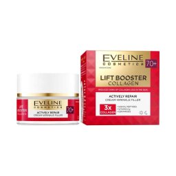 Eveline Lift Booster Collagen regeneráló krém 70+ 50ml
