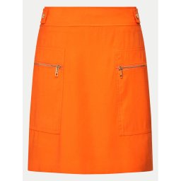 DKNY Trapéz szoknya P4BNTW62 Narancssárga Regular Fit