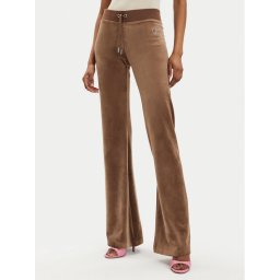 Juicy Couture Melegítő alsó Rodeo Layla JCBBJ223823 Barna Regular Fit