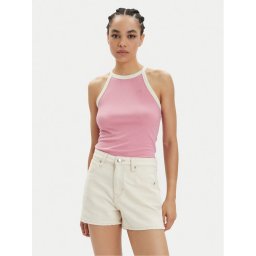 Lee Felső 112350227 Rózsaszín Slim Fit