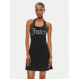 Juicy Couture Nyári ruha Hector JCWED24311 Fekete Slim Fit