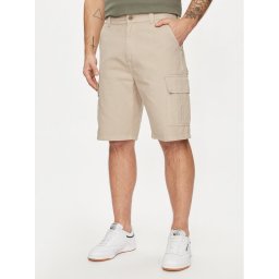 Lee Szövet rövidnadrág Cargo 112349316 Bézs Loose Fit