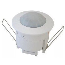 Tracon TMB-061 Mozgásérzékelő, álmennyezetbe szerelhető, fehér 230V, 360fok, 3-2000lux, 10s-7min