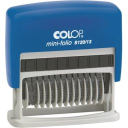 Számbélyegző, COLOP "S120/13"