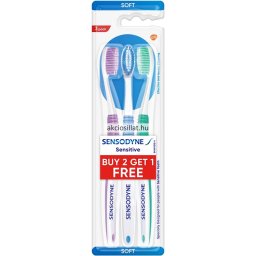 Sensodyne Sensitive Soft fogkefe 3db