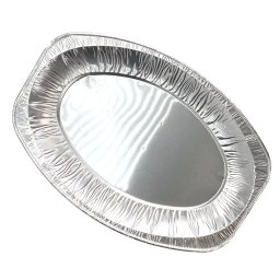 Alu tálca hidegtálas ovális 5 személyes 42,5 x 29,5 cm 10 db/csomag