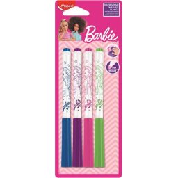 MAPED BB Táblamarker készlet, 1,5 mm, MAPED "Barbie", 4 különböző szín
