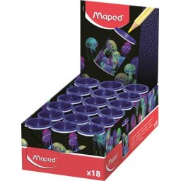 MAPED Hegyező display, egylyukú, fémtartályos, MAPED "Deepsea Paradise"