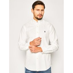 Polo Ralph Lauren Ing Bsr 710772290 Fehér Custom Fit