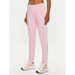 adidas Melegítő alsó adicolor SST IR8076 Rózsaszín Slim Fit