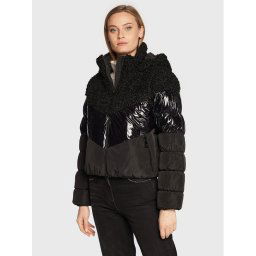 DKNY Pehelykabát P2MCMHVU Fekete Regular Fit