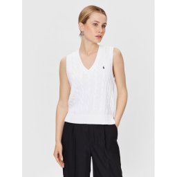 Polo Ralph Lauren Sweater 211906205001 Fehér Regular Fit