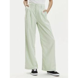 Vans Szövet nadrág Alder Relaxed Pleated Pant VN000GA0 Zöld Relaxed Fit