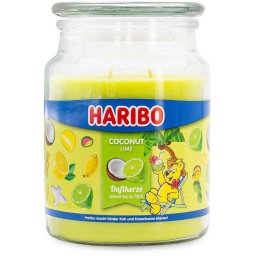 HARIBO Illatgyertya Kókuszos lime 510 g