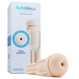 Autoblow - A.I. Ultra tartalék betét (ánusz, világos bőrszín)