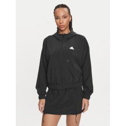 adidas Széldzseki Embroidery IS4321 Fekete Loose Fit