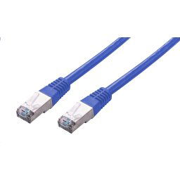 C-TECH Cat5e patchkábel, FTP, kék, 0,25m