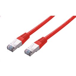 C-TECH Cat5e patchkábel, FTP, piros, 2m