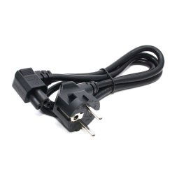 C-TECH tápkábel 1.8m VDE 220/230V tápegység laptop 3 tűs Schuko, törött, törött