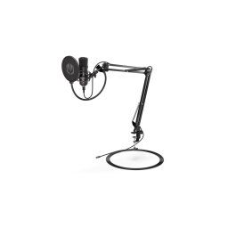 Endorfy mikrofon Solum (SM900)/ streaming / állítható kar / pop-up szűrő / USB
