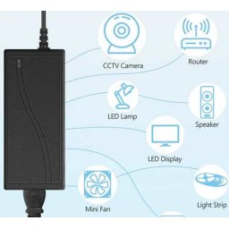 Adapter, Táp 12v 10a (5433)