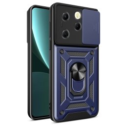 RING KAMERA Borító tartóval Infinix Hot 40 / Hot 40 Pro kékhez