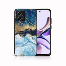 PROTEMIO MY ART Védőburkolat Motorola Moto G13 / G23 BLUE MARBLE (141) készülékhez
