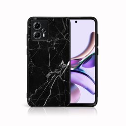 PROTEMIO MY ART Védőburkolat Motorola Moto G13 / G23 BLACK MARBLE (142) készülékhez