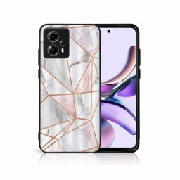 PROTEMIO MY ART Motorola Moto G13 / G23 PINK MARBLE (143) védőburkolat