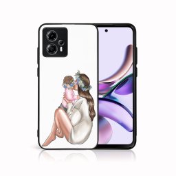 PROTEMIO MY ART Védőburkolat Motorola Moto G13 / G23 BABY GIRL készülékhez (111)