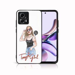 PROTEMIO MY ART Védőburkolat Motorola Moto G13 / G23 TOUGH GIRL készülékhez (131)