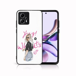 PROTEMIO MY ART Védőburkolat Motorola Moto G13 / G23 WHATSUP (132) készülékhez