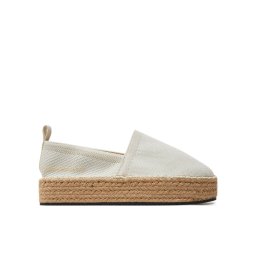 Calvin Klein Jeans Espadrilles Platform Espadrille Uc YW0YW01377 Ekru