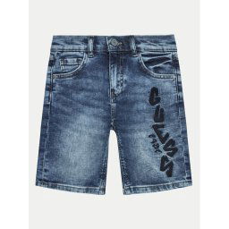 Guess Farmer rövidnadrág L4GD18 D4GV0 Sötétkék Regular Fit
